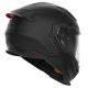 Каска NEXX X.WST3 PLAIN BLACK MATT, антивибрационна система, покритие против надраскване