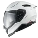 Каска NEXX X.WST3 PLAIN WHITE PEARL, X-PRO въглеродни влакна, вградени очила