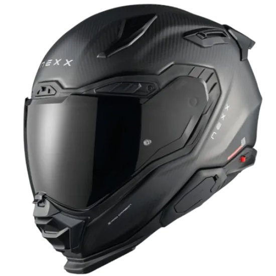 Каска NEXX X.WST3 ZERO PRO CARBON MATT, антивибрационна система, покритие против надраскване