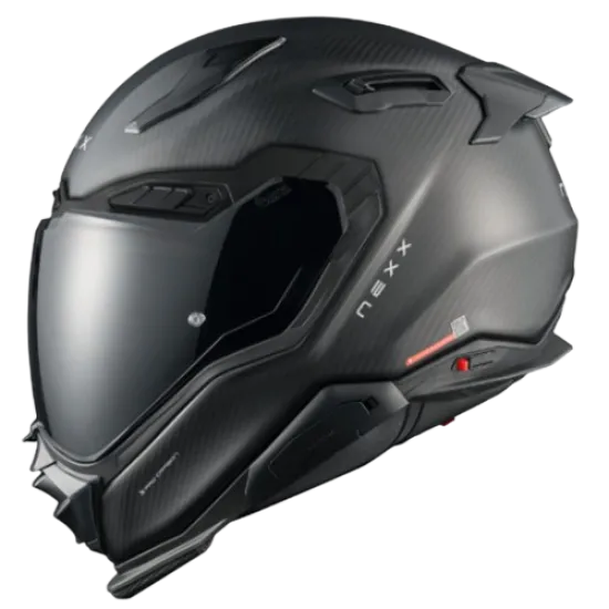 Каска NEXX X.WST3 ZERO PRO CARBON MATT, антивибрационна система, покритие против надраскване