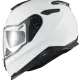 Каска NEXX Y100 CORE WHITE, антиалергична вътрешност, вградени слънчеви очила