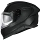 Каска NEXX Y100R FULL BLACK MATT, антибактериална подплата, слънчеви очила