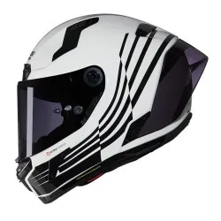 Каска Nolan X-804 RS Ultra Carbon Ala 344 White Black