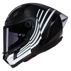 Каска Nolan X-804 RS Ultra Carbon Ala 345 Black White