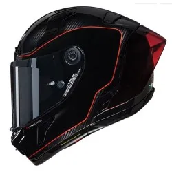 Каска Nolan X-804 RS Ultra Carbon Asso Di Picche 342 Black Red