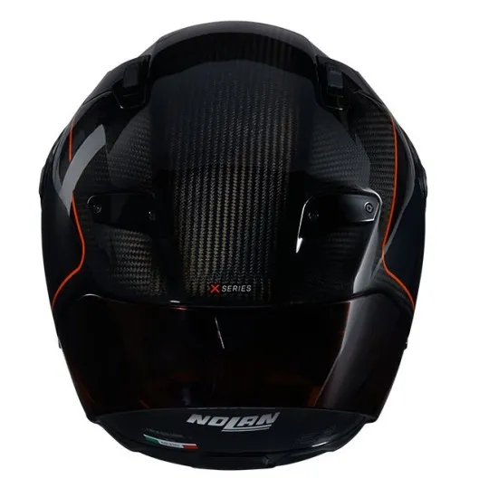 Каска Nolan X-804 RS Ultra Carbon Asso Di Picche 342 – карбонова състезателна каска с Pinlock и Racing Air Flow