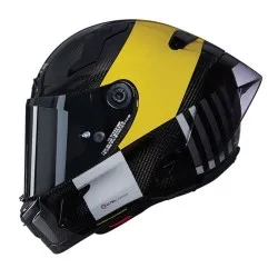 Каска Nolan X-804 RS Ultra Carbon Combo Gara 350 Black Gray Yellow