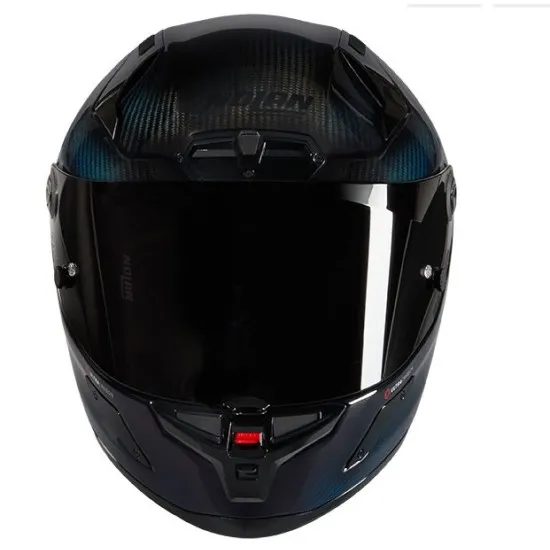 Каска Nolan X-804 RS Ultra Carbon Liquido 328 – професионална карбонова каска за състезания