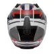 Каска Nolan N60-6 Sport Corsa 355 White Blue Red с Pinlock и VPS визьор