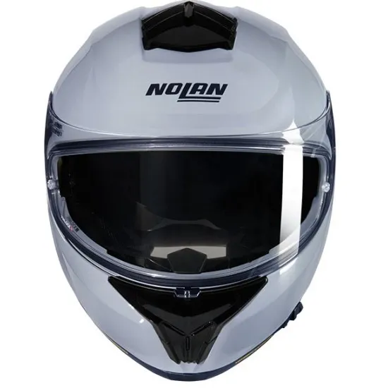 Каска Nolan N80-8 Classico N-Com 303 Gray – стилна и защитна мото каска с N-Com комуникация