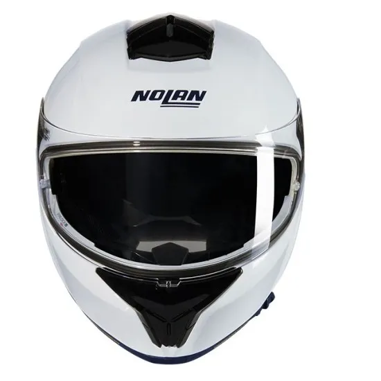 Каска Nolan N80-8 Classico N-Com 305 Metal White – стилна и безопасна мото каска