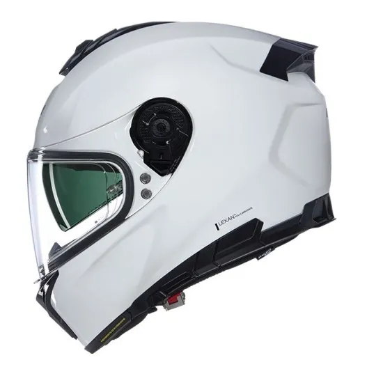 Каска Nolan N80-8 Classico N-Com 305 Metal White – стилна и безопасна мото каска