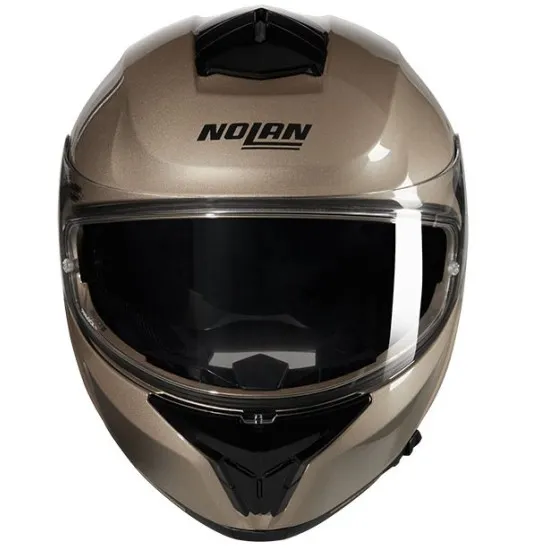 Каска Nolan N80-8 Classico Nobile N-Com 316 Sand – стилна мото каска с Ultrawide визьор и N-Com подготовка
