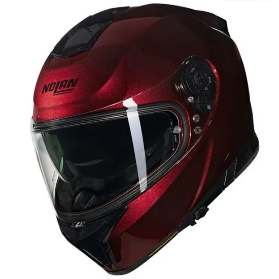 Каска Nolan N80-8 Classico Nobile N-Com 321 Red – висококачествена туринг каска с VPS визьор и AirBooster вентилация