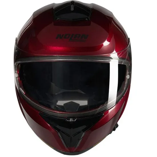 Каска Nolan N80-8 Classico Nobile N-Com 321 Red – висококачествена туринг каска с VPS визьор и AirBooster вентилация
