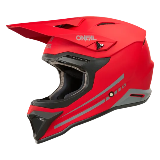 Каска O'NEAL 1SERIES SOLID RED V.25