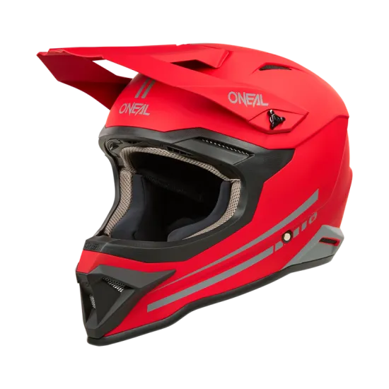 Каска O'NEAL 1SERIES SOLID RED V.25