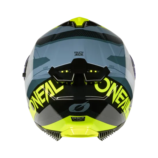 Каска O'NEAL CHALLENGER EXO BLACK/GRAY/NEON YELLOW V.25
