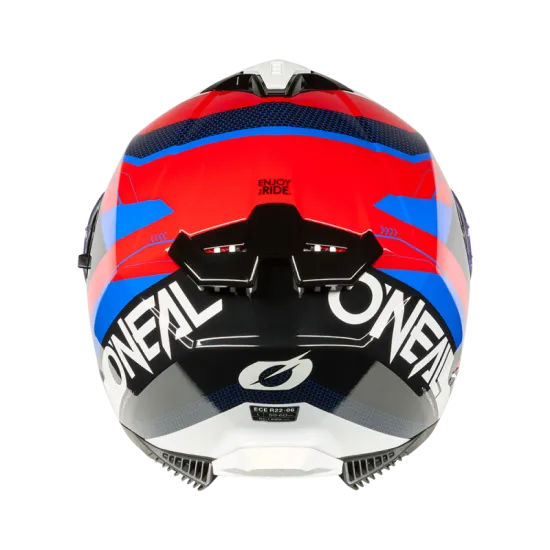 Каска O'NEAL CHALLENGER EXO BLACK/WHITE/RED/BLUE V.25
