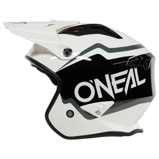Каска за мотор O'NEAL VOLT CORP WHITE/BLACK V.25 – Бяло/Черно