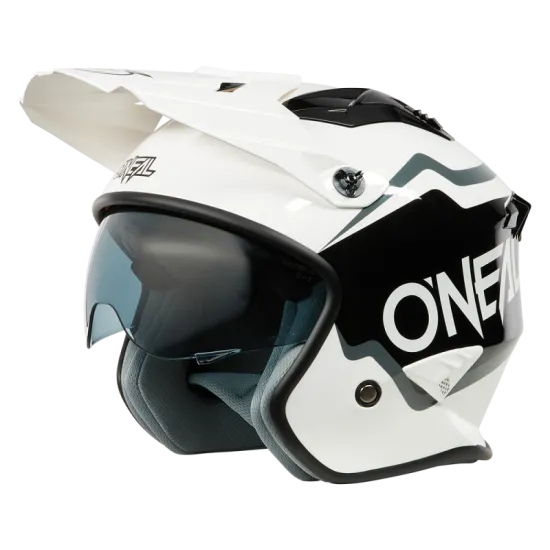 Каска за мотор O'NEAL VOLT CORP WHITE/BLACK V.25 – Бяло/Черно