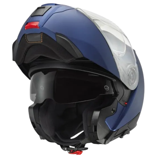 Каска SCHUBERTH C5 BLUE MATT с иновативен дизайн и високо ниво на безопасност
