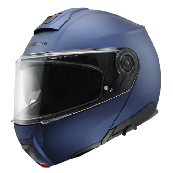 Каска SCHUBERTH C5 BLUE MATT с иновативен дизайн и високо ниво на безопасност