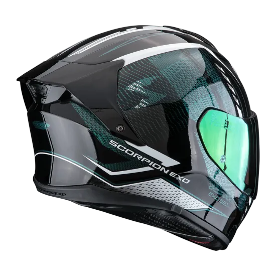 Каска SCORPION EXO-530 AIR THERAS Black Chameleon White