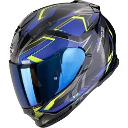 Каска Scorpions Exo 491 Zumo Black/Blue/Yellow