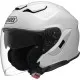 Shoei J-Cruise 3 E2206 - Бял гланц – Премиум отворена мото каска с Shoei Comlink