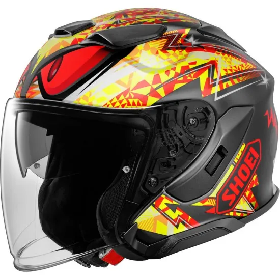 Shoei J-Cruise 3 Inspired TC-1 E2206 – Премиум отворена мото каска с Shoei Comlink