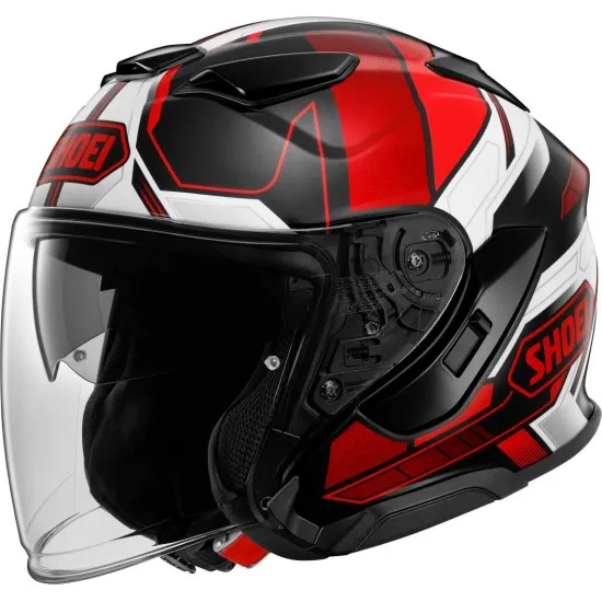Shoei J-Cruise 3 Whizzy TC-1 E2206 – Премиум отворена мото каска с Shoei Comlink