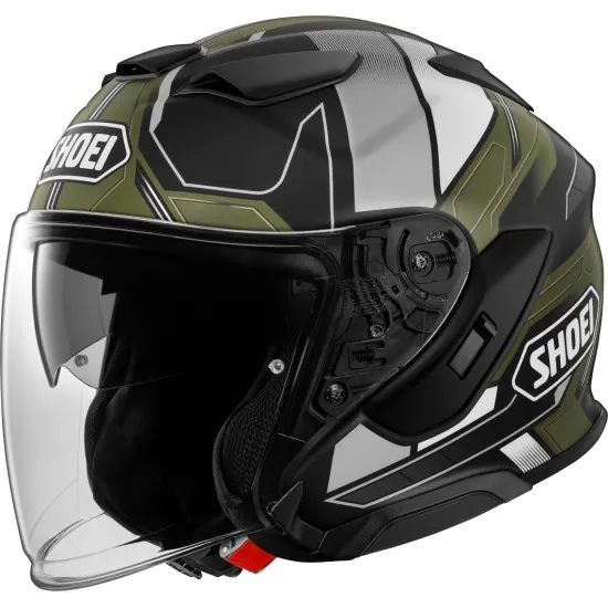 Shoei J-Cruise 3 Whizzy TC-11 E2206 – Премиум отворена мото каска с Shoei Comlink