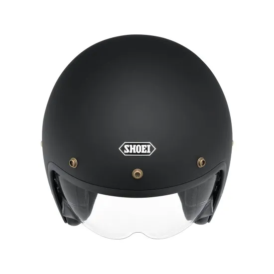 Каска Shoei J.O2 Black Matt open face с вътрешен визьор