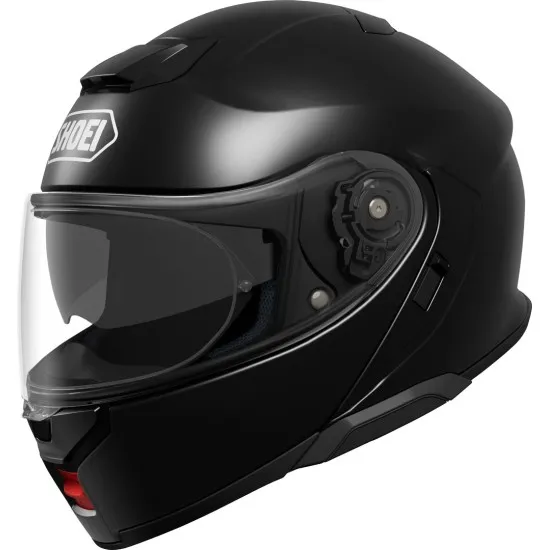 Shoei Neotec 3 E2206 Черен Гланц – Отваряема каска с двойна хомологация и шумоизолация