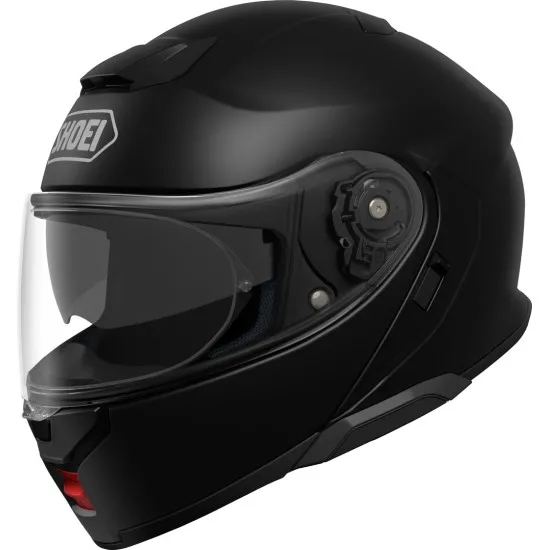 Shoei Neotec 3 E2206 Черен Мат – Отваряема каска с Pinlock® визьор и шумоизолация