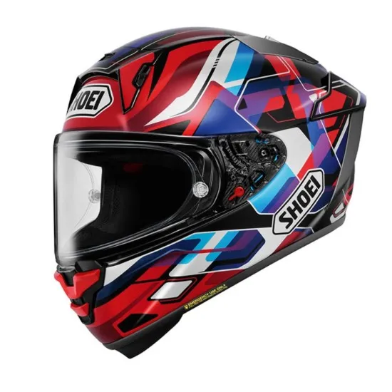Каска Shoei X-SPR Pro Valion TC-10 – пистова каска с FIM сертификат и CWR-F2R визьор