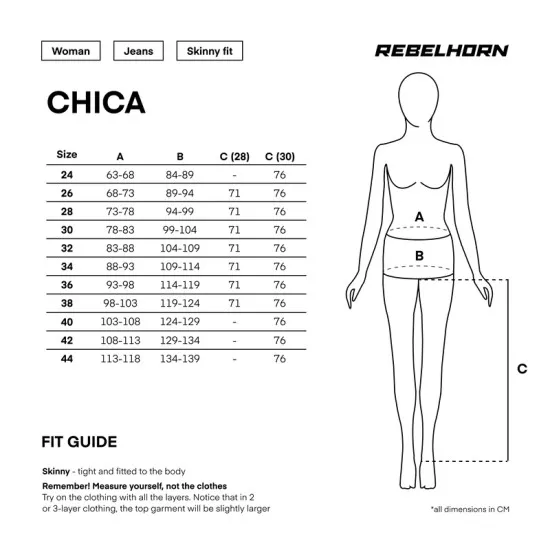 Дамски мото клин Rebelhorn Chica RH-JP-Women с Kevlar подплата и Level 2 протектори