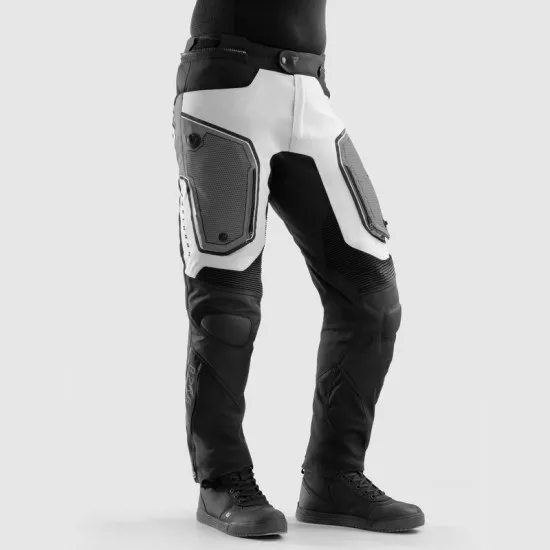 Мото панталони Rebelhorn Borg 2 Black Grey с HydraShield PRO мембрана и Level 2 протектори