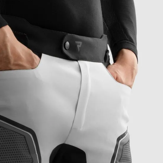 Мото панталони Rebelhorn Borg 2 Black Grey с HydraShield PRO мембрана и Level 2 протектори