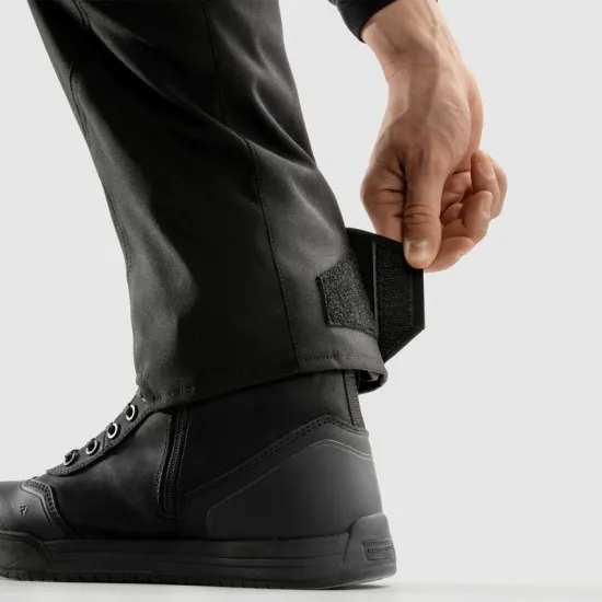Мото панталони Rebelhorn Borg 2 Black Grey с HydraShield PRO мембрана и Level 2 протектори