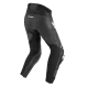 Кожен мото панталон SPIDI RR PRO 2 SHORT Black/White с Warrior Lite протектори и Flex Tenax панели