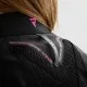 REBELHORN JAX LADY BLACK/GREY/PINK – дамско текстилно яке с Armanox протектори и мрежеста вентилация