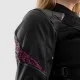 REBELHORN JAX LADY BLACK/GREY/PINK – дамско текстилно яке с Armanox протектори и мрежеста вентилация