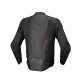 ALPINESTARS DUSK BLACK кожено мото яке в черно с термоподплата