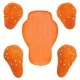Мото яке ICON CONTRA2 LEATHER HI-VIZ с D3O® протектори и перфорация за вентилация