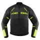 Мото яке ICON CONTRA2 LEATHER HI-VIZ с D3O® протектори и перфорация за вентилация