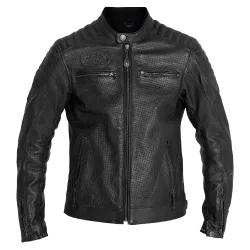 Кожено яке JOHN DOE Storm Perforated Leather BLACK