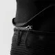 Кожено мото яке Rebelhorn Vandal 2 Cruze Black Dark Grey Red – спортно яке с AAA защита и Level 2 протектори