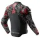 Кожено мото яке Rebelhorn Vandal 2 Cruze Black Dark Grey Red – спортно яке с AAA защита и Level 2 протектори